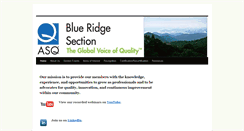 Desktop Screenshot of blueridgeasq1108.org
